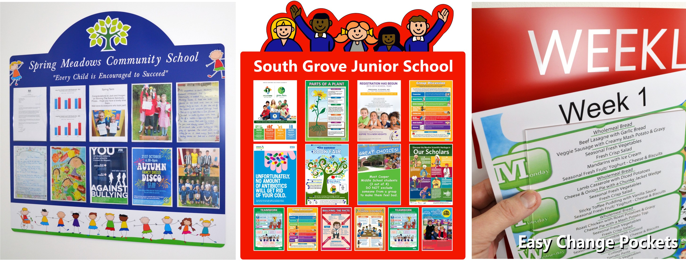 The School Wall Display Panels Signs 4 Schools